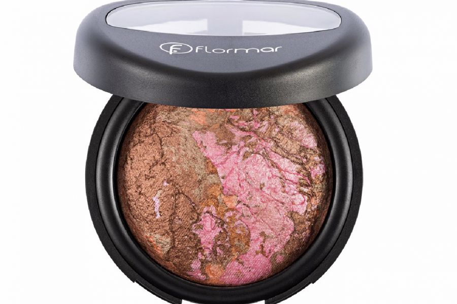 Flormar Terracotta Powder - 25 Marble Pink Gold