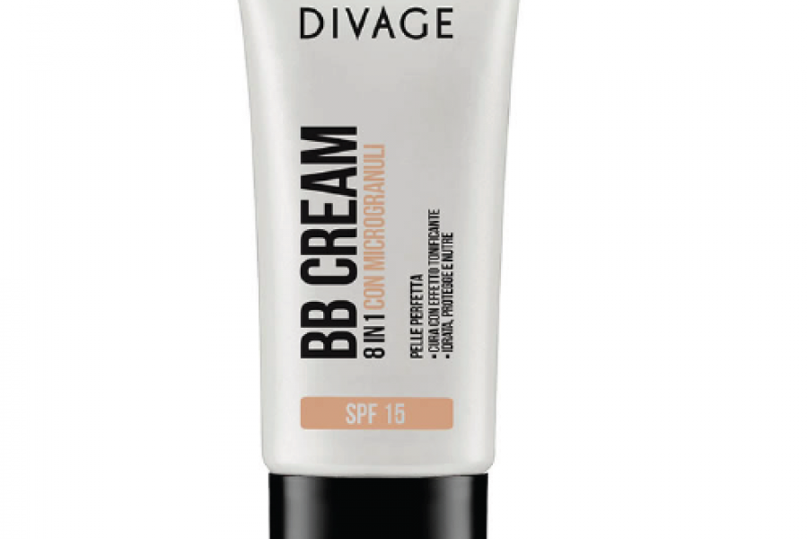 Divage- BB Cream 8 in 1 Con Microgranuli SPF 15 No. 03 - Dark Beige (25ml)