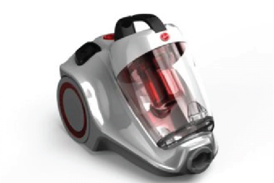 Hoover - Power 6 Cyclonic Canister Vacuum Cleaner 2200W 3L Capacity