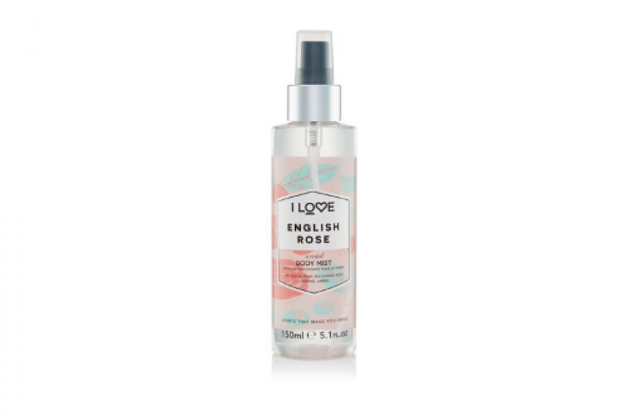 I Love Body Mist English Rose 150ML