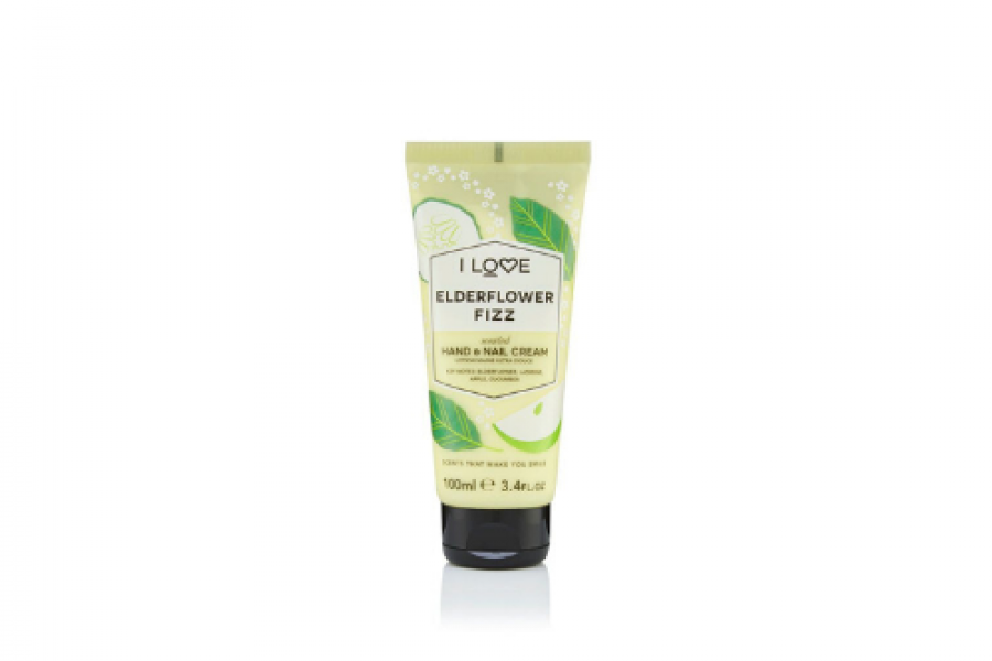 I Love Hand and Nail Cream Elder Flower Fizz 100ml