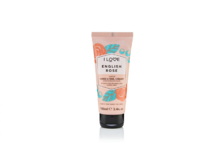 I Love Hand and Nail Cream English Rose 100ml