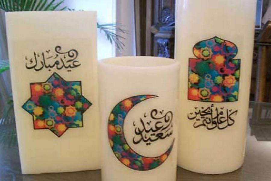 شموع لمناسبة الاعياد